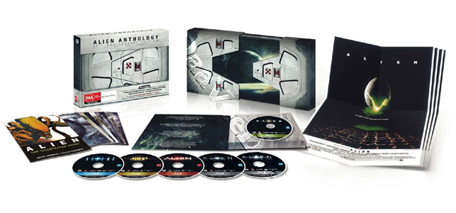 Alien Anthology - 35th Anniversary Edition (4 Films) - 6-Disc Box Set (Blu-Ray)